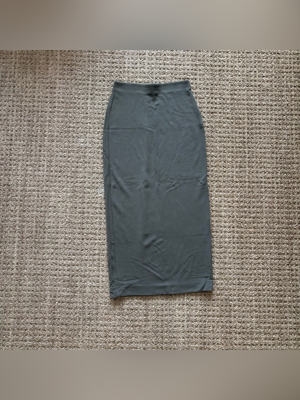 Aritzia Green Maxi Skirt S